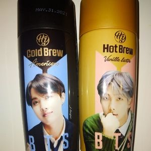 BTS collectable Coffee w/member on package!